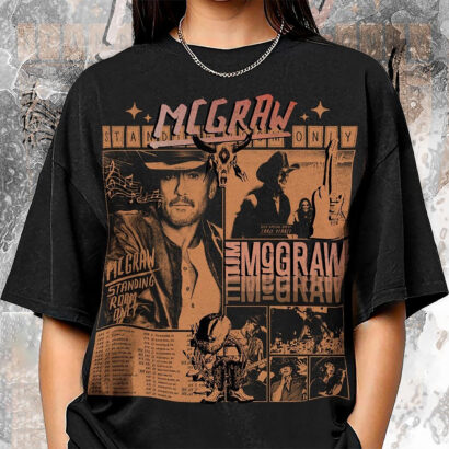 Tim McGraw Tour Standing Room Only Shirt, Tim McGraw tour 2024 shirt, Tim McGraw Country Music tour shirt