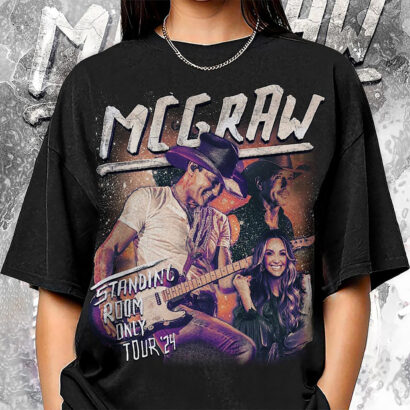 Tim McGraw tour 2024 Shirt, Tim McGraw Standing Room Only tour shirt, Tim McGraw merch 2024