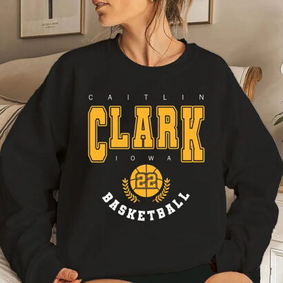 Caitlin Clark Basketball Shirt, 22 Caitlin Clark shirt, American Basketball Sweatshirt