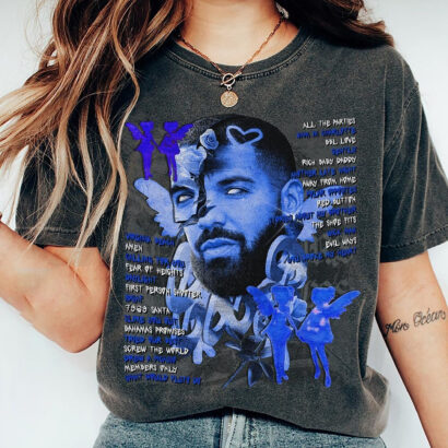 Drake Scary Hours Edition Rapper Shirt, For All The Dog Graphic Art, Drake merch tee