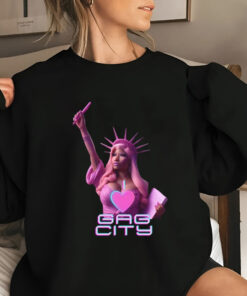 Nicki Minaj merch Tee, Nicki Minaj I Love Gag City shirt, Pink Friday 2 tour 2024 shirt