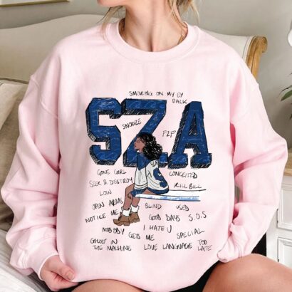 Retro SZA Sweatshirt, Sza Shirt Good Days, SZA Merch, Sza Sos Tour Shirt 2023, Sza Sos Album Shirt