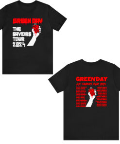 The Saviors Tour 2024 Green Day Shirt