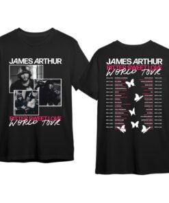 James Arthur Tour Shirt, James Arthur Bitter Sweet Love 2024 World Tour Shirt