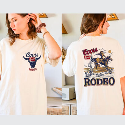 Coors Rodeo Comfort Colors Shirt, Retro Coors Cowboy Tshirt, The Original Coors Cowboy T-Shirt, Desert Shirt