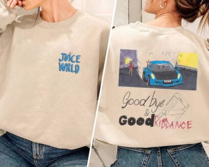 Juice Wrld Sweatshirt, Juice Wrld Shirt, Goodbye & Good Riddance Album Hoodie