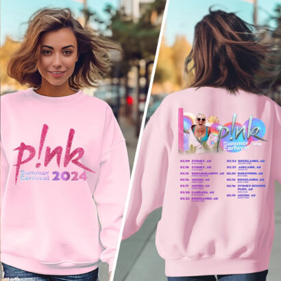 Pink Singer Summer Carnival 2024 Tour sweatshirt,Pink Fan Lovers sweatshirt,Music Tour 2024 Shirt,Concert 2024 P!nk shirt