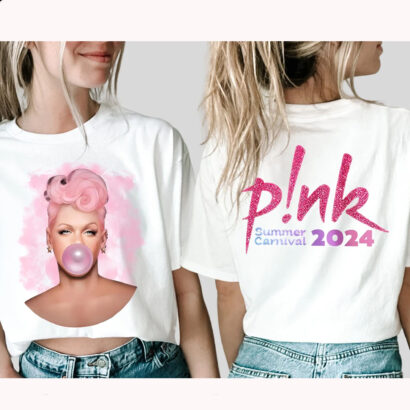 P!nk Pink Singer Summer Carnival 2024 Tour Shirt, Pink Fan Lovers Shirt, Music Tour 2024 Shirt, Concert 2024 P!nk shirt