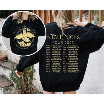 Stevie Nicks Tour 2023 Shirt, Fleetwood Mac Band Tour 2023, Stevie Nicks Bird In Flight Rhiannon, Stevien Nick 2023, Stevien Nick tracklist shirt