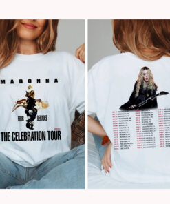 Madonna Tour 2024 SweatShirt, 2023-2024 Madonna The Celebration Tour T-Shirt, Queen of Pop Shirt, Madonna Tour 2023 Shirt