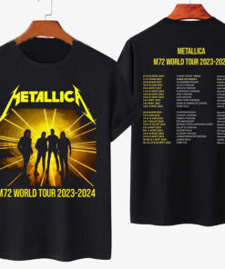 Metallica M72 World Tour 2023 2024 Concert Shirt, Metallica hoodie, Metallica Band Fan Gift Shirt, M72 Seasons Tour 2024 shirt