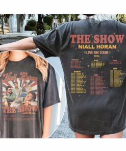 Niall Horan Tracklist Graphic Shirt, The show Live on tour 2024 ,Niall Horan Shirt, Niall Horan Gift for men women unisex tshirt