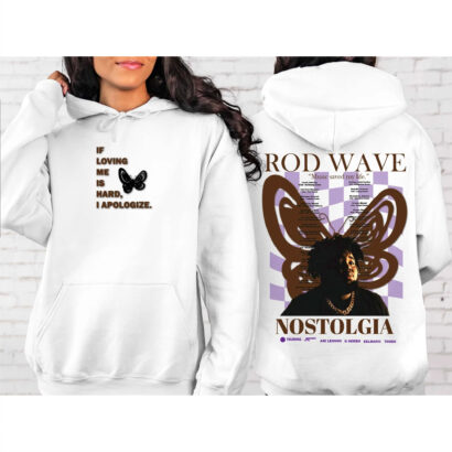 Rod Wave Nostalgia Tour 2023 shirt, Rod Wave Nostalgia Sweatshirt, 90S Vintage merch Sweatshirt, Rod Wave Hoodie