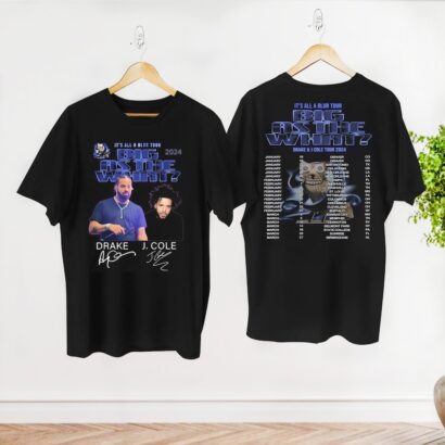 Drake J Cole Big As The What Tour 2024 Shirt, Drake J Cole Shirt