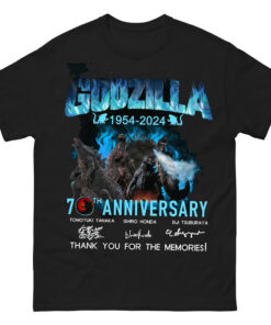 70th Anniversary Godzilla shirt, Godzilla 1954-2024 Tee