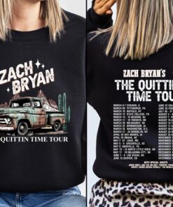 Zach Bryan The Quittin Time Tour 2024 Sweatshirt, Zach Bryan Merch