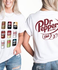 Dr. Pepper Cans Shirt, Dr. Pepper Front and Back Shirt, Dr. Pepper Sweatshirt, Soda Shirt, Dr Pepper Fan Gift