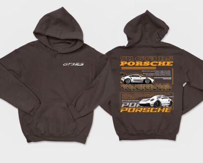 911 GT3 RS Porsche Hoodie, Aesthetic Hoodie