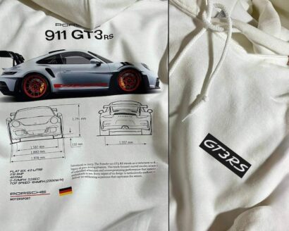 911 GT3 RS Hoodie, Aesthetic Hoodie