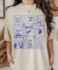 Drake Doodle Shirt, Big As A What Tour Shirt, Drake Album Shirt, Drake Rap Hip Hop Shirt