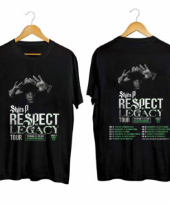 Styles P - Respect My Legacy 2023 2024 Tour Shirt, Rapper Styles P tour Shirt, Styles P Concert Shirt