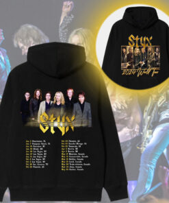 Styx Band 2024 Tour shirt, Styx Rock Band Concert 2024, Styx Merch tee