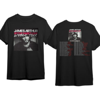 James Arthur Tour 2024 Shirt, James Arthur Merch 2024 shirt, James Arthur Bitter Sweet Love 2024 Tour Shirt