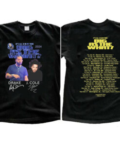 Drake J Cole Big As The What Tour 2024 Shirt, Drake J Cole merch 2024 shirt, Big As The What Tour tee