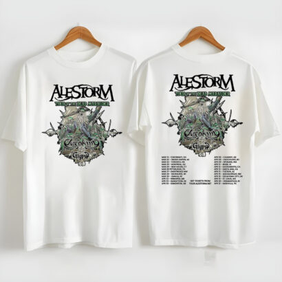 Alestorm The Dead Marauder Tour 2024 Shirt, Alestorm merch Shirt, Alestorm Concert 2024 TShirt