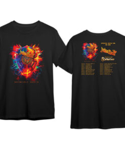 Judas Priest tour 2024 Shirt, Judas Priest Invincible Shield 2024 Tour Shirt, Judas Priest merch 2024 US shirt
