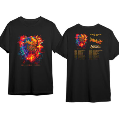 Judas Priest tour 2024 Shirt, Judas Priest Invincible Shield 2024 Tour Shirt, Judas Priest merch 2024 US shirt