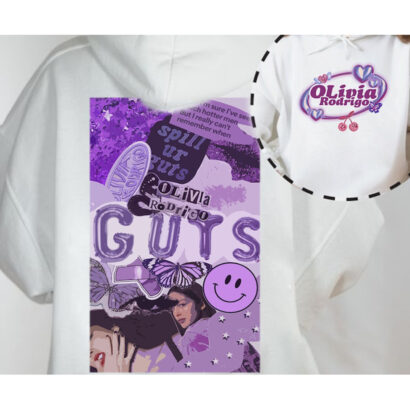 Olivia Rodrigo Guts Tour 2024 Shirt, Olivia Rodrigo Merch, Guts Tour 2024 Shirt