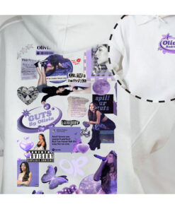 Olivia Rodrigo GUTS tour 2024 Shirt, Olivia Rodrigo shirt, Olivia Rodrigo Purple merch shirt