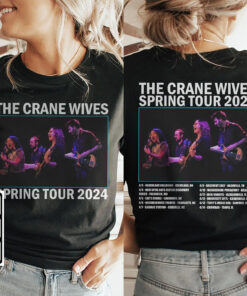 The Crane Wives Band tour 2024 Shirt, The Crane Wives Spring Tour 2024 Shirt, The Crane Wives shirt