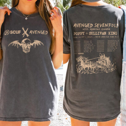 Avenged Sevenfold Life Is But A Dream Tour 2024 Shirt, Avenged Sevenfold merch 2024 shirt, Avenged Sevenfold rock band shirt