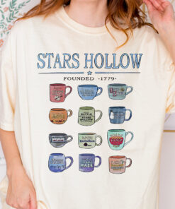 Stars Hollow Mugs tshirt, Luke's Coffee Sweater, Luke’s Diner Hoodie, Mugs of Stars Hollow Annual Events Sweatshirt