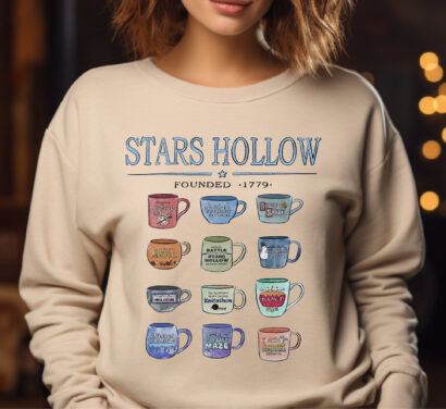 Stars Hollow Mugs tshirt, Luke's Coffee Sweater, Luke’s Diner Hoodie, Mugs of Stars Hollow Annual Events Sweatshirt