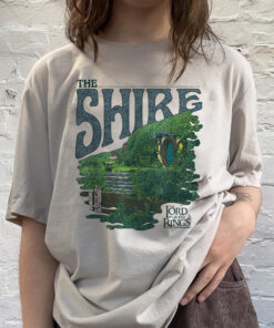 The Shire tshirt, Gift for Hobbit Lovers , Merch Tolkien Aragorn Frodo Baggins Elven Elrond the Fellowship Bookish Sweatshirt