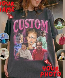 CUSTOM Your Own Photo Shirt, Custom Bootleg Shirt, Custom Tshirt With Photo, Insert Your Design