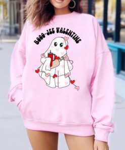 Boo Jee Valentine Shirt, Valentines Ghost Shirt, Cute Pink Ghost, Valentines Day Shirt