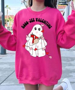 Boo Jee Valentine Shirt, Valentines Ghost Shirt, Cute Pink Ghost, Valentines Day Shirt