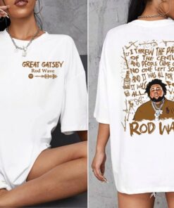 Rod Wave Nostalgia Album 2 side Shirt, Rod Wave Shirt, Nostalgia 90s Rap Music Shirt