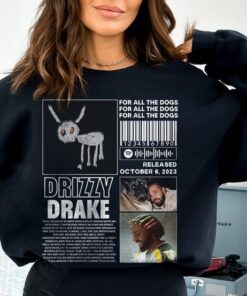 Drake Rap Music Merch Shirt, Drake For All the Dogs Album Rap 90s Tee