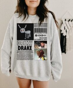 Drake Rap Music Merch Shirt, Drake For All the Dogs Album Rap 90s Tee