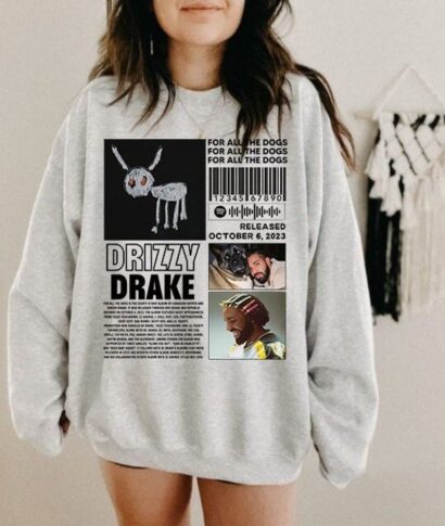 Drake Rap Music Merch Shirt, Drake For All the Dogs Album Rap 90s Tee