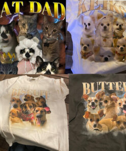 Vintage Custom Dog Shirt, Retro 90's Custom Photo Shirt, Personalized Pet Shirt, Vintage Graphic Tees, Insert Pet Design Personalized Gift
