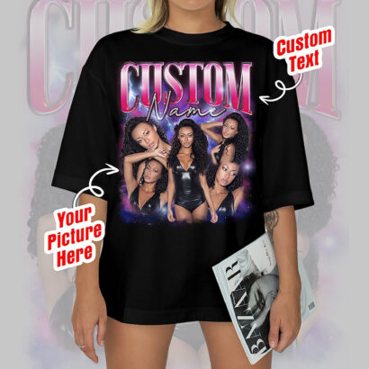 Custom Bootleg Rap T-shirt, Custom Photo, Vintage Graphic 90s Tee, Custom Your Own Bootleg Idea Here, Insert Your Design