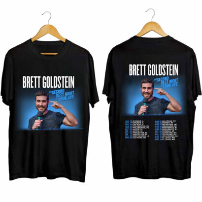 Brett Goldstein 2024 Tour Shirt, Brett Goldstein Shirt, Brett Goldstein Concert 2024 Shirt, The Second Best Night of Your Life Shirt