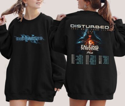 Disturbed 2024 Tour Shirt, Disturbed Band Fan Shirt, Disturbed 2024 Concert Shirt