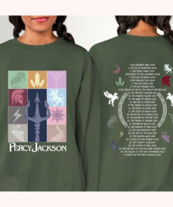 Percy Jackson Camp Half Blood and the Olympians Shirt, Lighting Thief Bookish shirt, TV series novel gift shirt